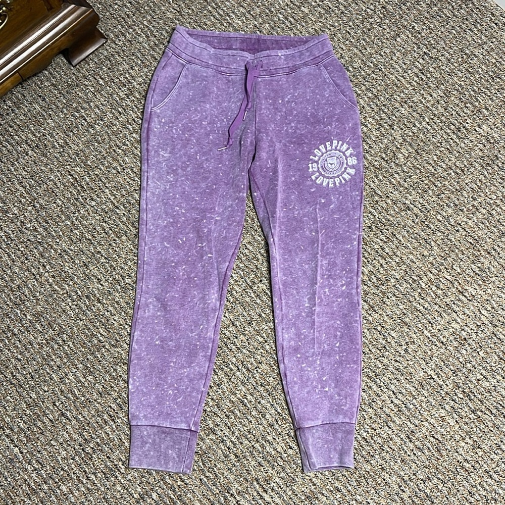 PINK jogger sweats